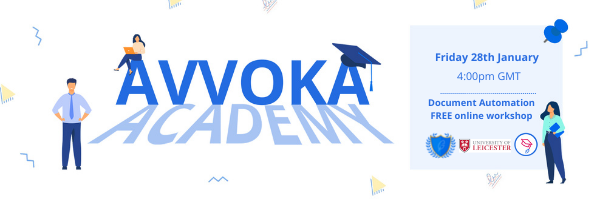 New Avvoka Academy Banner for Event on Wordpress